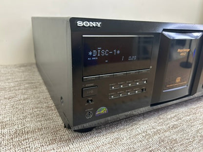 Sony CDP-CX400 CD Changer * 400 Discs * Remote * Fully Serviced * New Belts