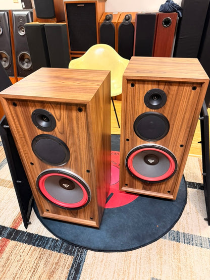 Cerwin Vega DX-7 Speakers * Fully Serviced * New Foams 10/2026 * Local Pickup Only