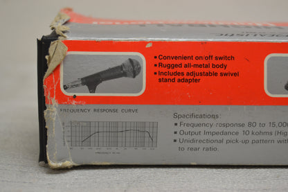 Realistic 33-984A Highball Dynamic Microphone * Box * Manual * Fully Serviced