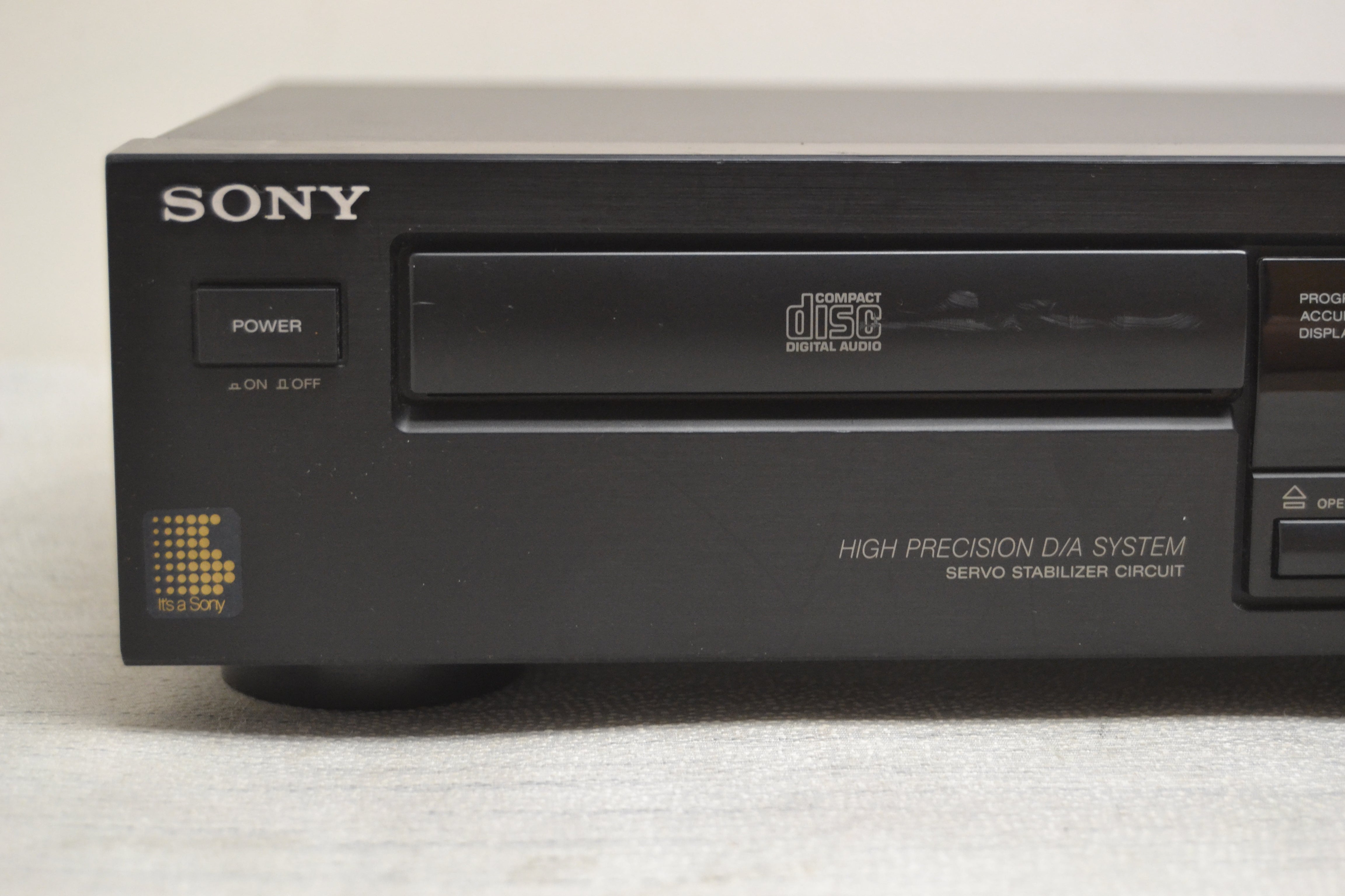 Sony CDP-291 Single CD Player * Fully Serviced * New Belts