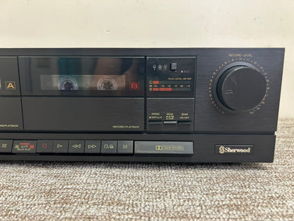 Sherwood DD-1030 Double Cassette Deck * Fully Serviced * new Belts
