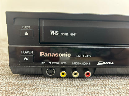 Panasonic DMR-EZ48V * Hi-Fi VHS & DVD Recorder * Remote * Manual * Fully Serviced