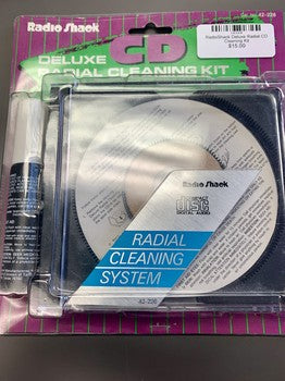 RadioShack Deluxe Radial CD Cleaning Kit
