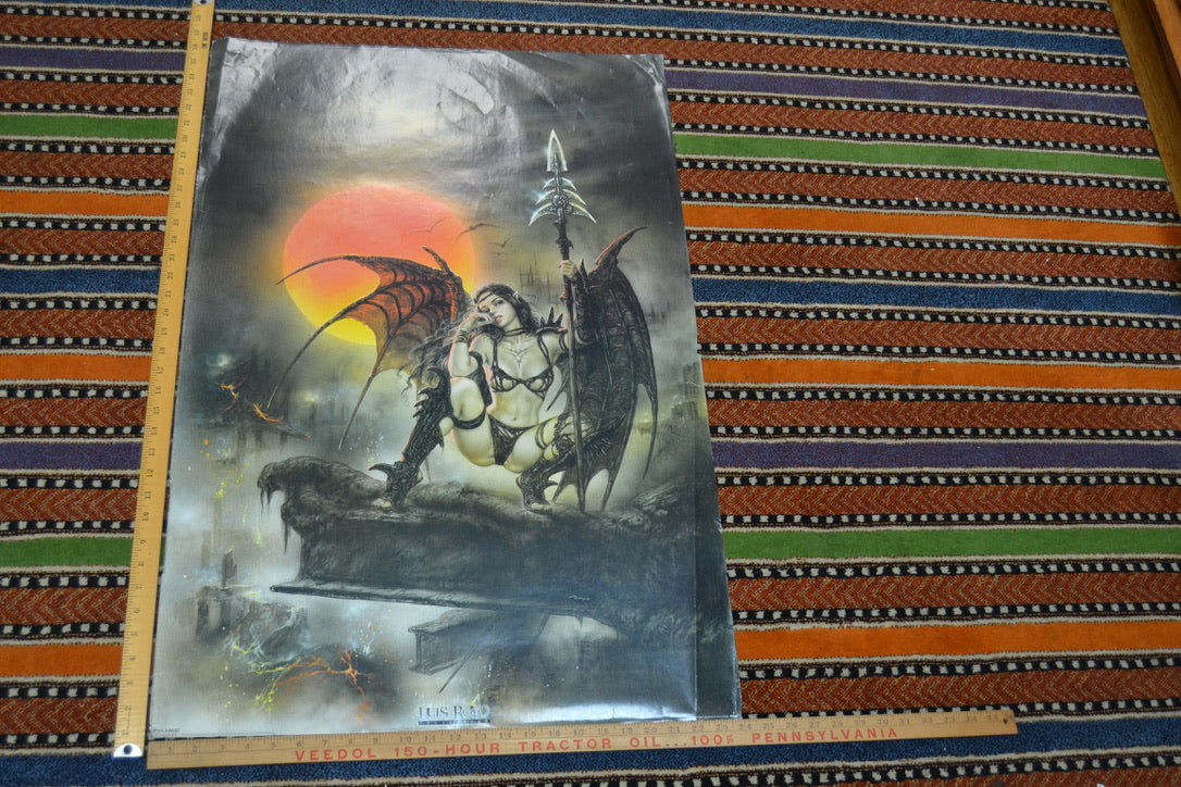 Luis Royo Black Tinkerbell Poster 24x36 Inch