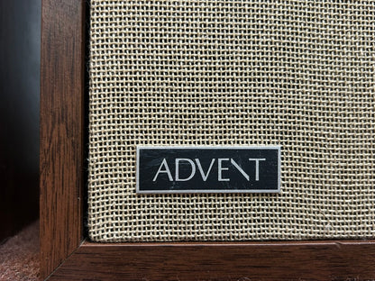 Advent/3 Bookshelf Speakers * Fully Serviced * Original Boxes