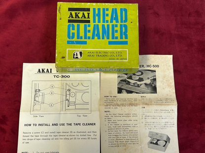 AKAI Head Cleaner HC-500 Japan