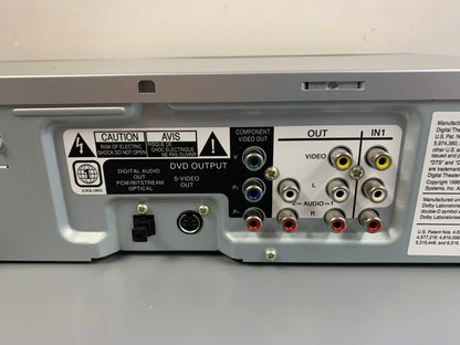 Panasonic PV-D4743S DVD/VCR Player