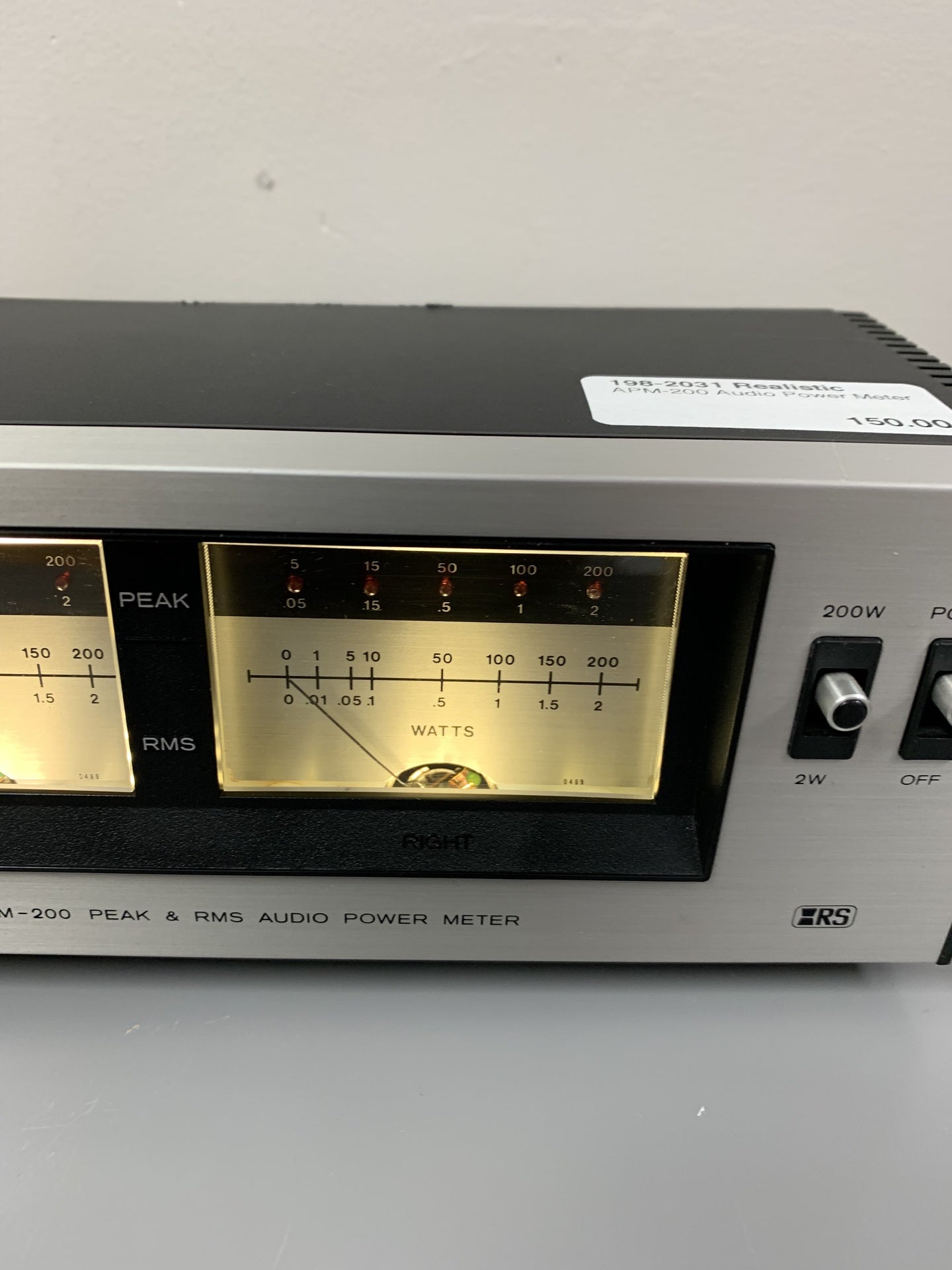 Realistic APM-200 Audio Power Meter