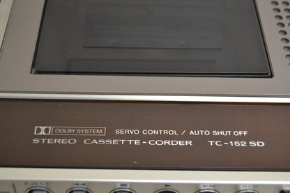 SONY TC- 152SD (TC-2850SD) Cassette Deck - RARE * Box * Leather Case * Manual * Fully Serviced