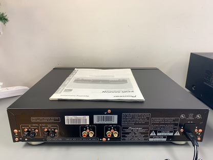 Pioneer PDR-555RW Single CD Player / Recorder * Manual