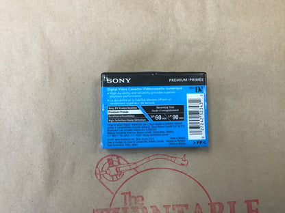 Sony DVM60PRR Premium LP 90 DVC 60 min SEALED