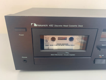 Nakamichi 482 Discrete Head Cassette Deck * Fully Serviced
