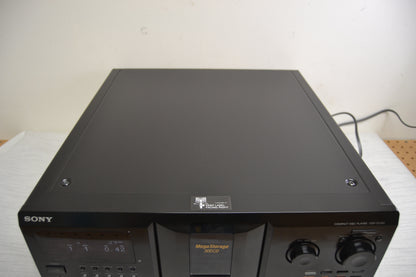 Sony CDP-CX355 CD Changer * 300 CDs * Remote * Fully Serviced * New Belts