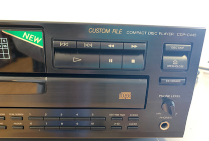 Sony CDP-C445 Carousel 5 Discs