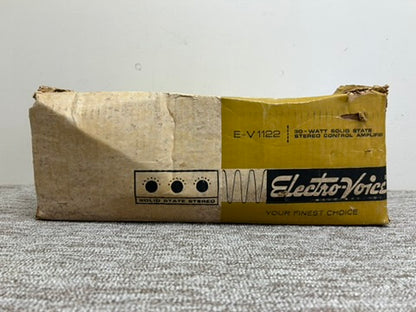 Electro Voice E-V1122 Stereo Integrated Amplifier * 10W RMS * Box * Fully Serviced