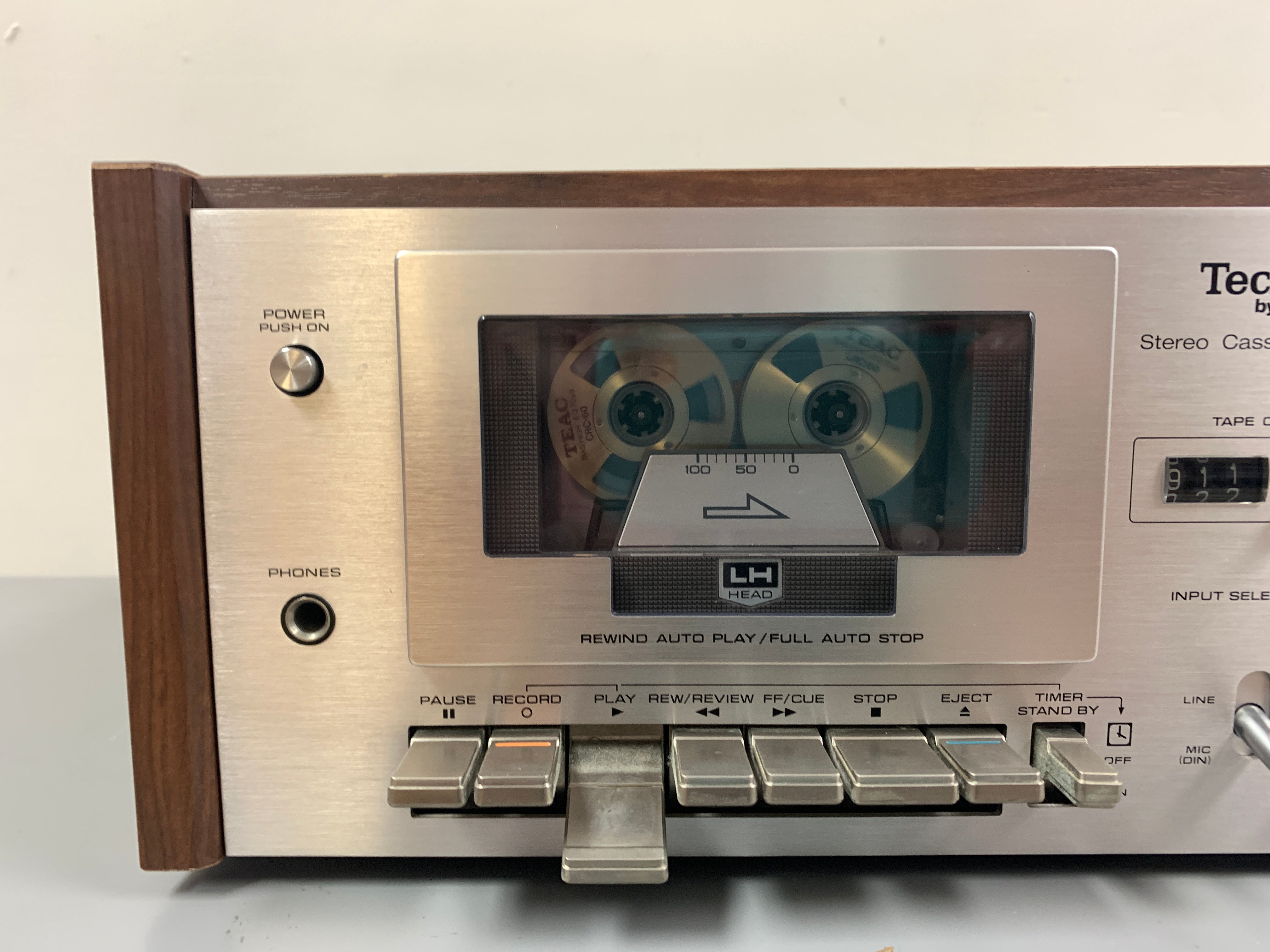 Technics RS-616 Cassette Deck – The Turntable Store