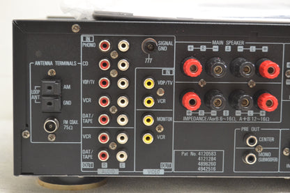 Denon AVR-900 Stereo Receiver * Remote * Fully Serviced * 60W RMS * Manual