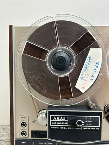 Akai 4000DS Reel to Reel Recorder * Fully Serviced * New Belts *