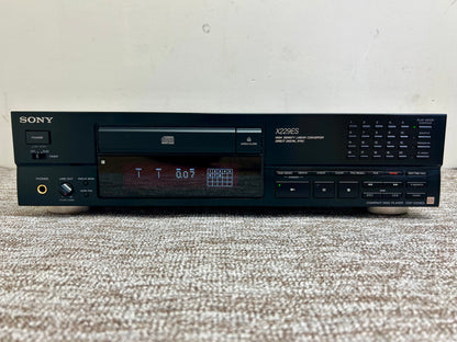 Sony CDP-X229ES Single CD Player * Fully Serviced * New Belts