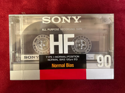 1988 Sony HF Blank Cassette 90 mins