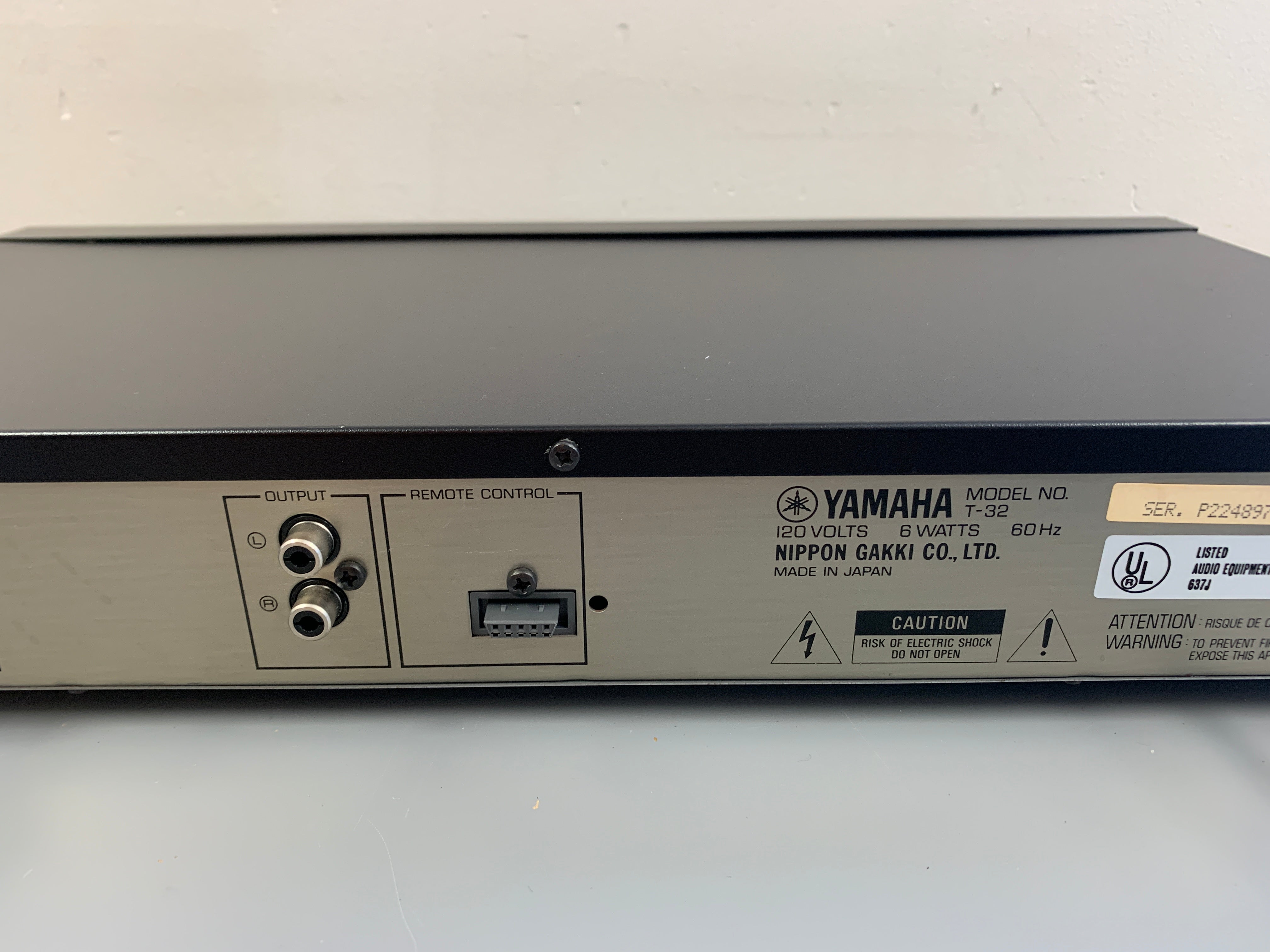 Yamaha T-32 AM/FM Stereo Tuner – The Turntable Store