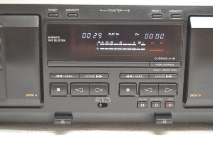 Sony TC-WE435 Double Cassette Deck * Fully Serviced * New Belts
