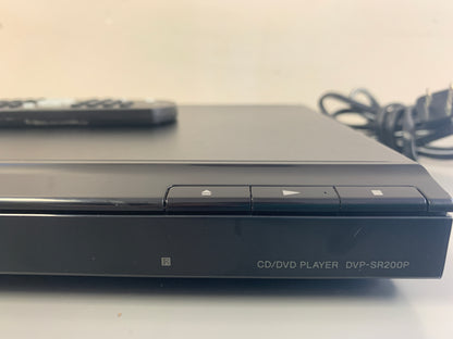 Sony DVP-SR200P DVD/CD Player * Remote