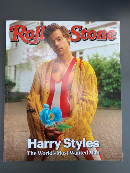 Harry Styles Rolling Stone Magazine