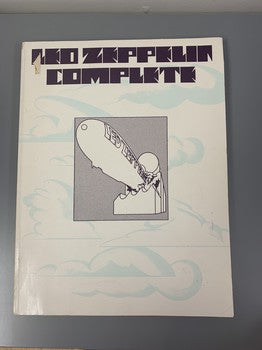 1973 Led Zeppelin - 40 Songs Sheet Music Songbook