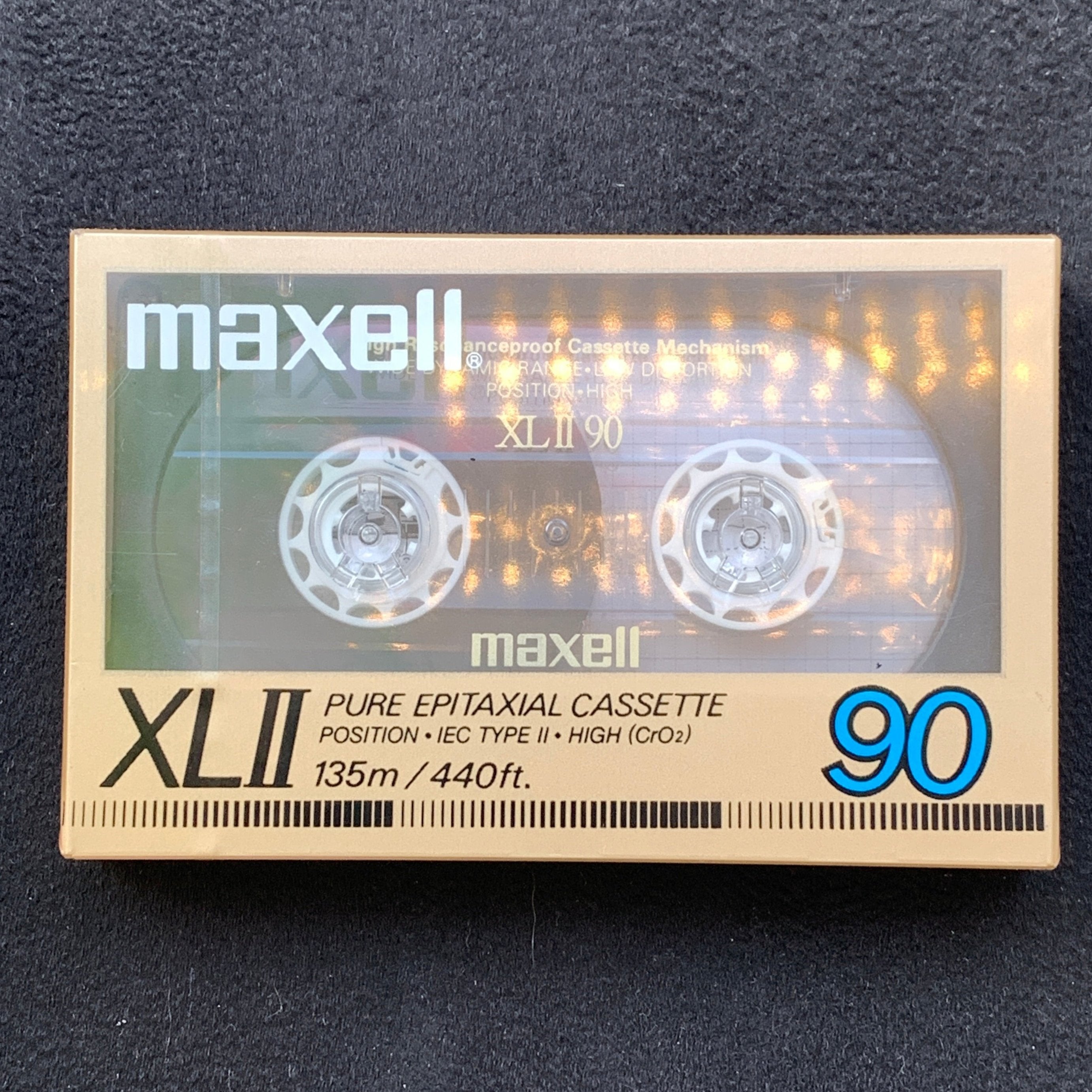 1986 Maxell XLII Blank Cassette 90 mins