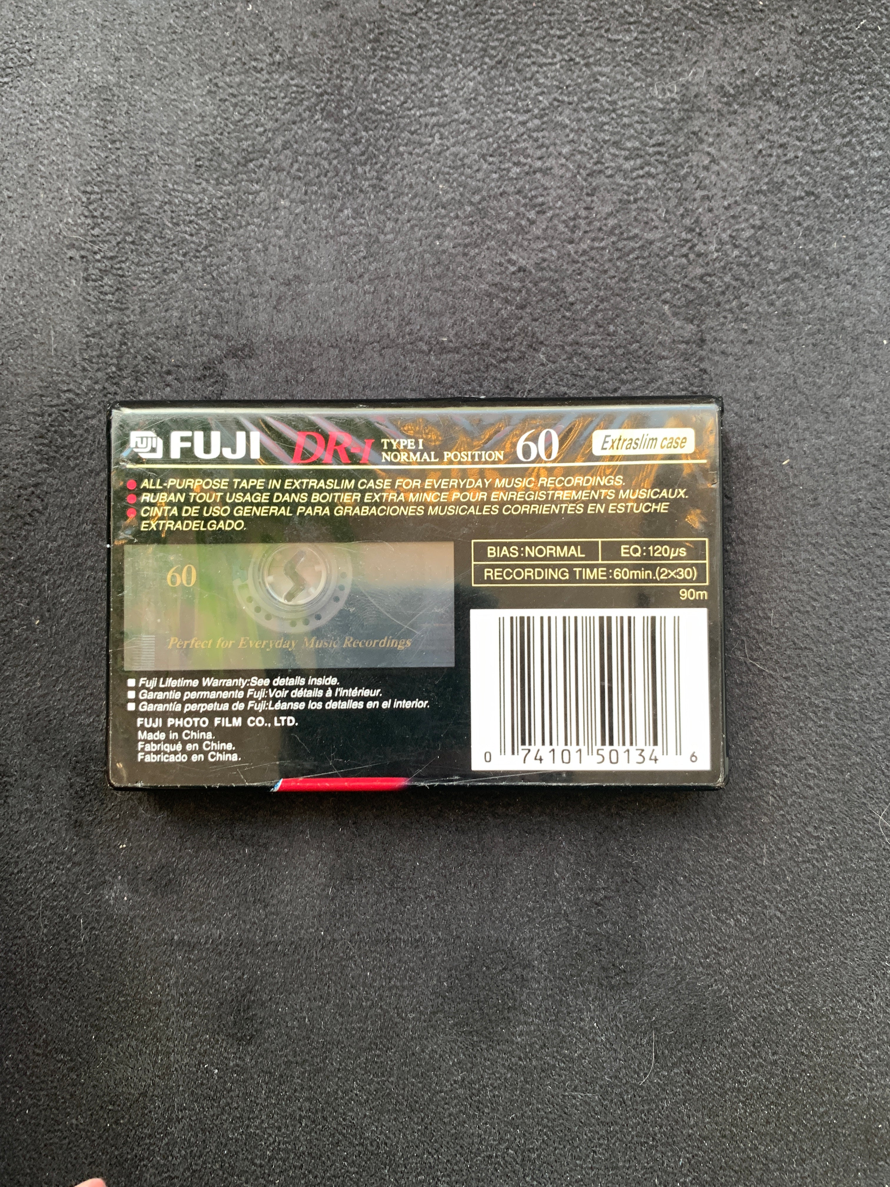 1995-97 Fuji DR-1 Blank Cassette 60 mins