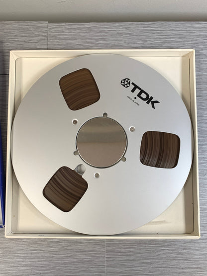 TDK 10 inch S-3600M Recording Tape Metal Reel * Used
