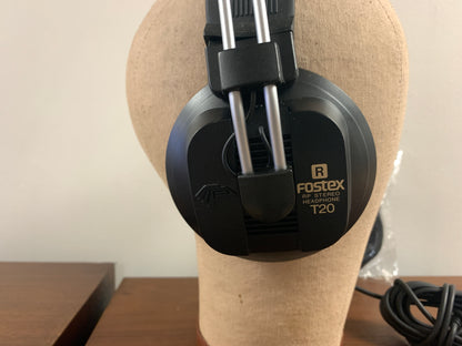Fostex T20 Studio Headphones w/ New Replacement Ear Cushions