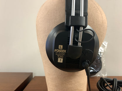 Fostex T20 Studio Headphones w/ New Replacement Ear Cushions