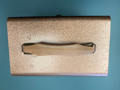 Metal 45 RPM Record Storage Carrying Case