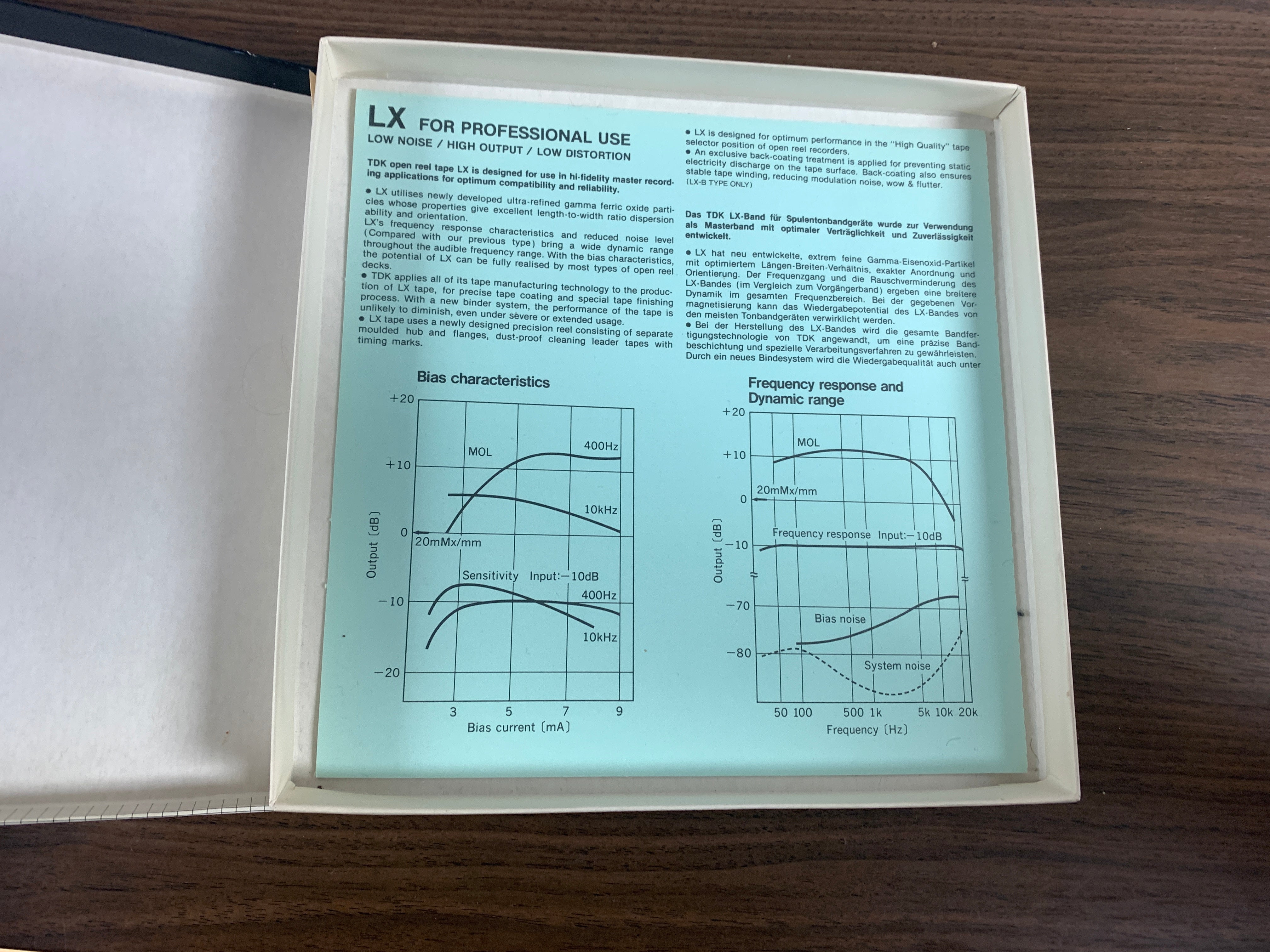 TDK 34/90 Recording Tape 10.5 Plastic Reel 1800ft * Used