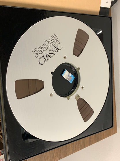Scotch 10 inch Metal Reel Scotch Classic Recording Tape * Used