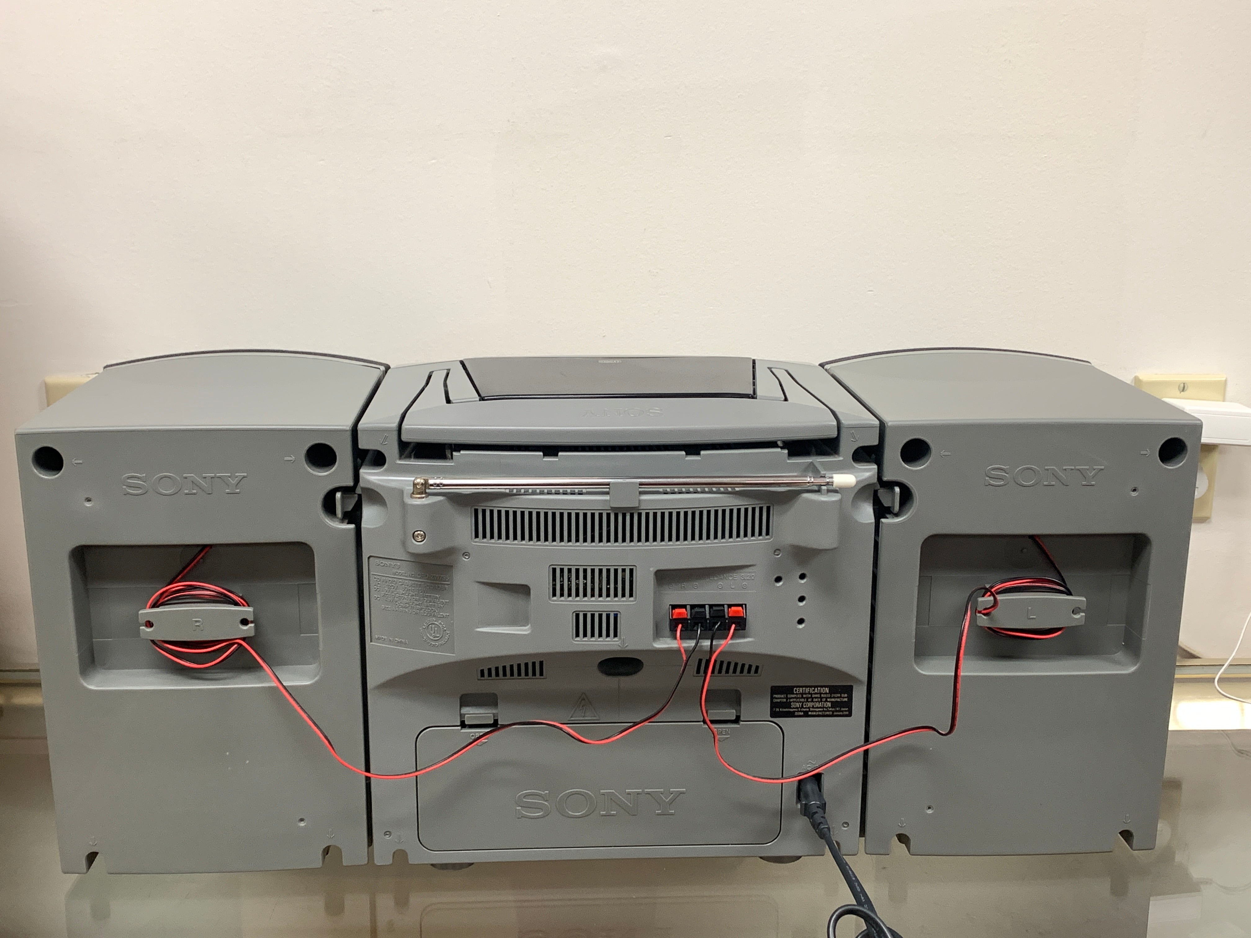 CFD-ZW755 CD Cassette AM FM Radio Boombox – The Turntable Store