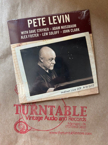 Pete Levin  - Iridium Live 008 4-18-2012 with Dave Stryker, Adam Nussbaum, Alex Foster, Lew Soloff, John Clark (CD) (Mint (M))