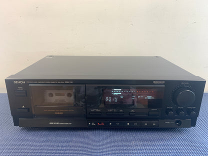 Denon DRM-700 Single Cassette Deck * 3 Heads * New Belts
