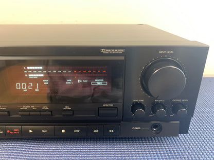Denon DRM-700 Single Cassette Deck * 3 Heads * New Belts