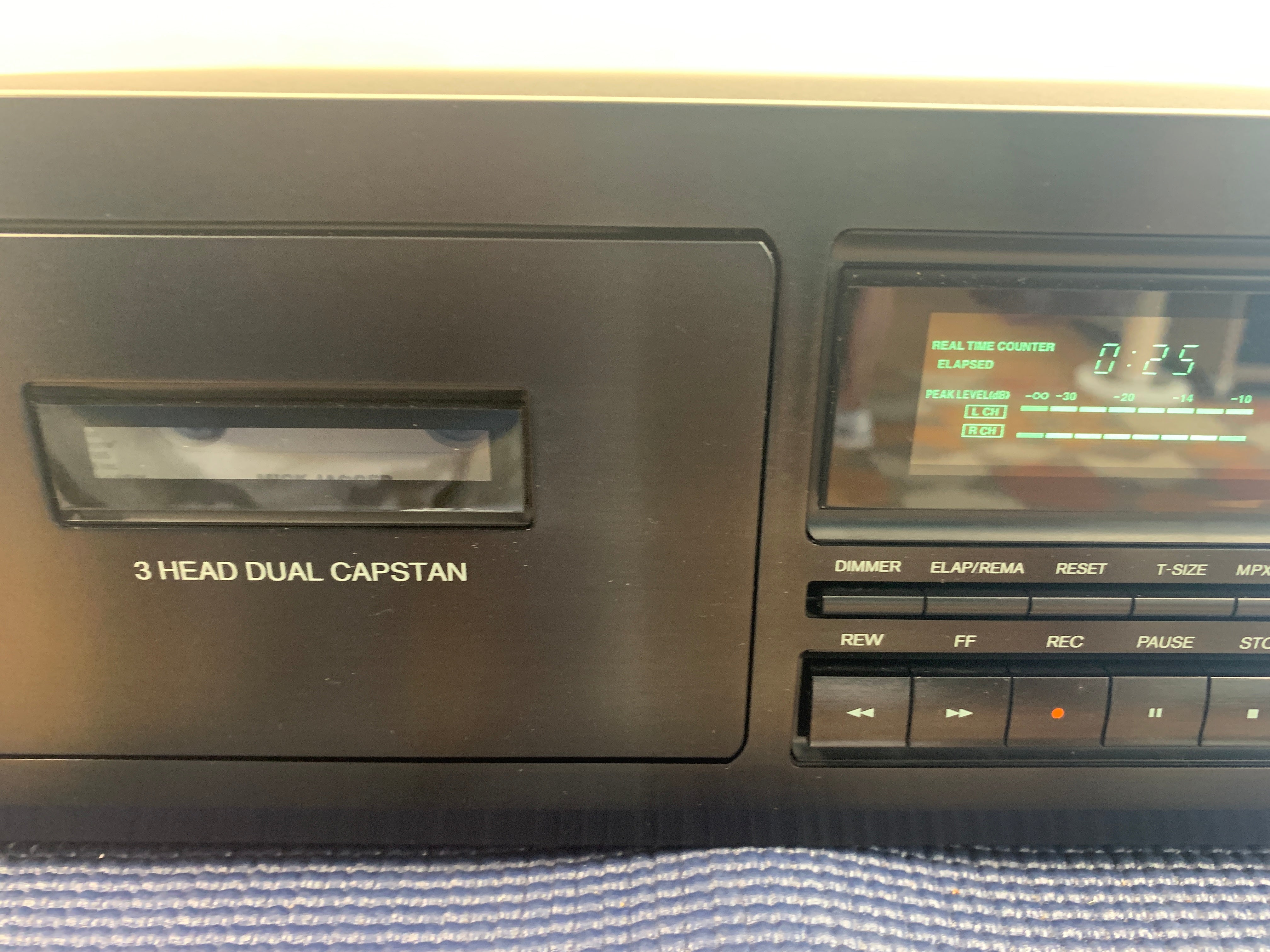 Onkyo Integra TA-6711 Single Cassette Deck * 3 Heads – The