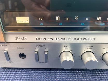 Sansui 3900Z  Digital Synthesizer DC Stereo Receiver (1980-81)