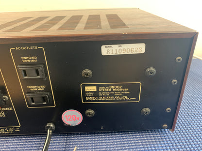Sansui 3900Z  Digital Synthesizer DC Stereo Receiver (1980-81)