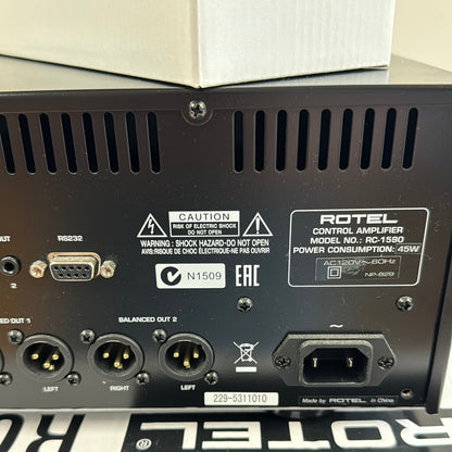 Rotel RC-1590 Stereo Preamplifier * Remote * Box * Manual *