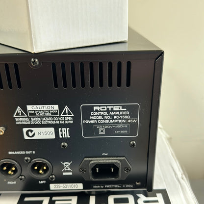 Rotel RC-1590 Stereo Preamplifier * Remote * Box * Manual *