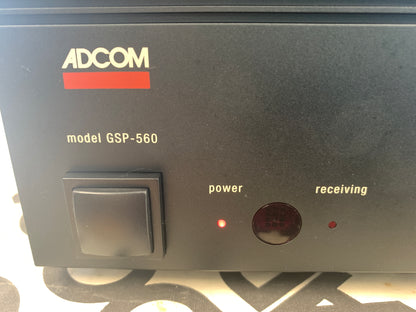 Adcom GSP-560 Sourround Processor * Box * Remote
