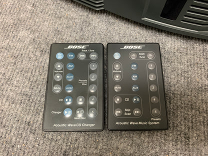 Bose CD-3000 Acoustic Wave CD/Radio & Acoustic Wave CD Changer - Remotes