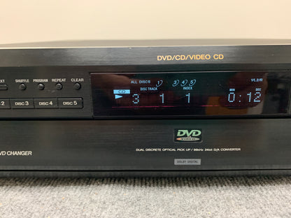 Sony DVP-C600D CD/DVD Carousel - 5 Discs