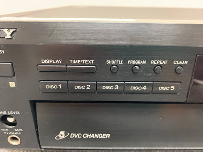 Sony DVP-C600D CD/DVD Carousel - 5 Discs